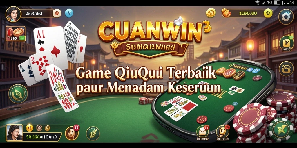 Tampilan gameplay CUANWIN yang mendebarkan dan seru.
