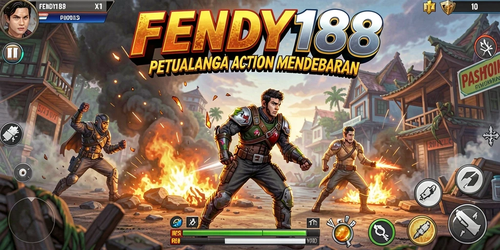 Tampilan gameplay action FENDY188 yang mendebarkan dan menantang.
