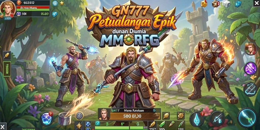 Tampilan gameplay menarik dan penuh aksi di GN777.