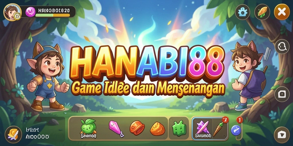 Tampilan gameplay <strong>HANABI88</strong> yang penuh warna dan menarik.