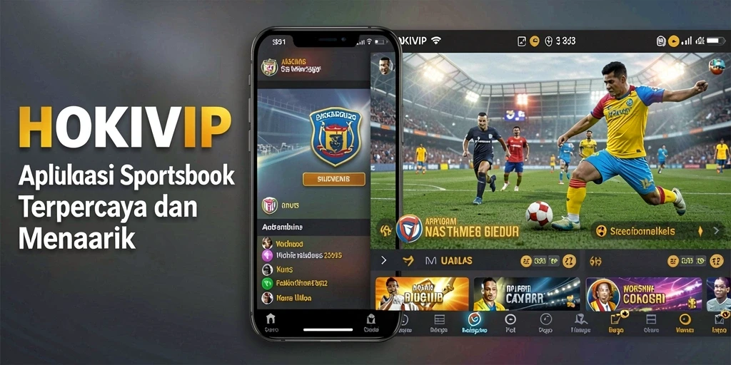 Tampilan menarik dan interaktif dari HOKIVIP saat taruhan olahraga.