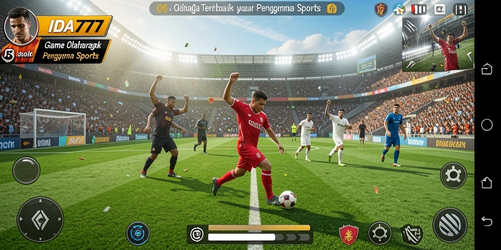 Tampilan gameplay IDA777 yang menegangkan dalam olahraga kompetitif.