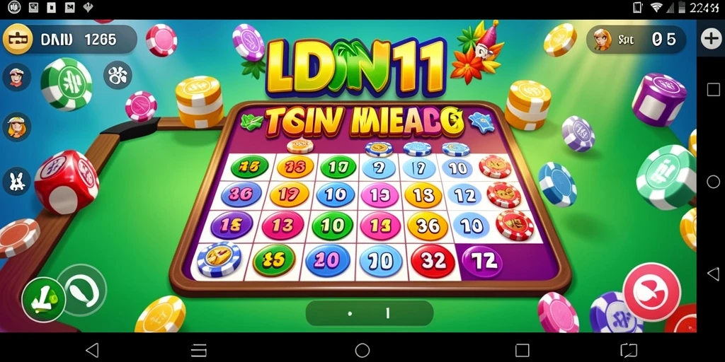 Tampilan gameplay Bingo yang seru di LDN11.