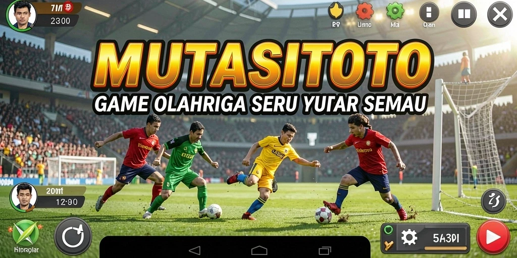 Tampilan gameplay seru di MUTASITOTO, nikmati olahraga favoritmu.