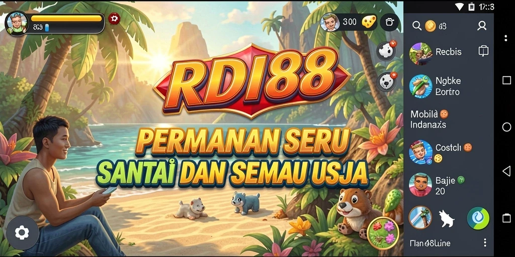 Screenshot gameplay RDI88 menampilkan momen seru saat bermain.