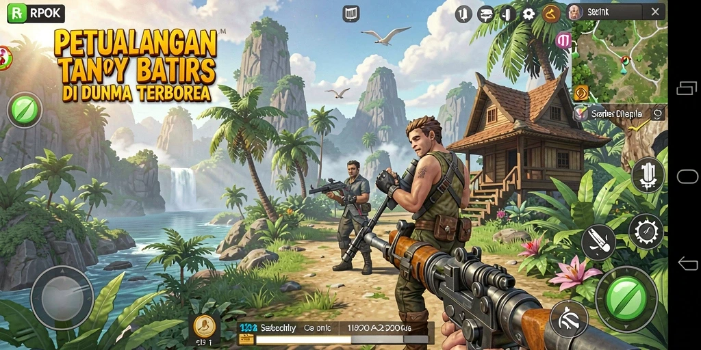 Tangkapan layar RPOK menunjukkan gameplay yang imersif dan dunia yang luas.
