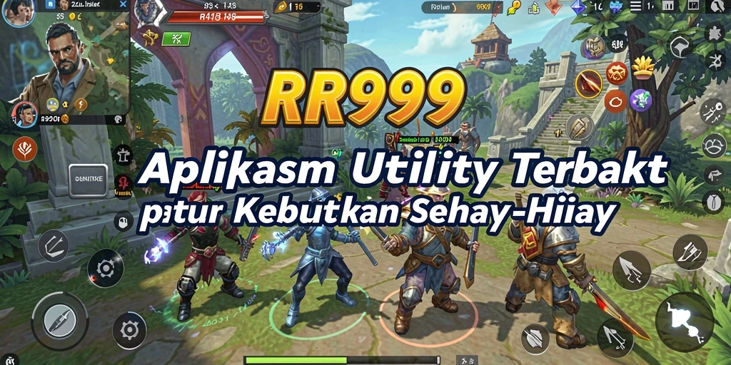 Tampilan antarmuka utama RR999 yang intuitif dan user-friendly.