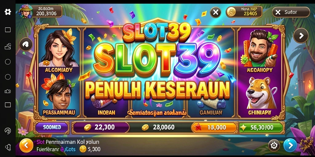 Tampilan menarik dari gameplay SLOT39 yang seru dan mengasyikkan.